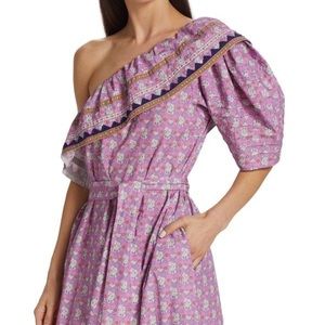 Sea One shoulder Perry dress Sz small